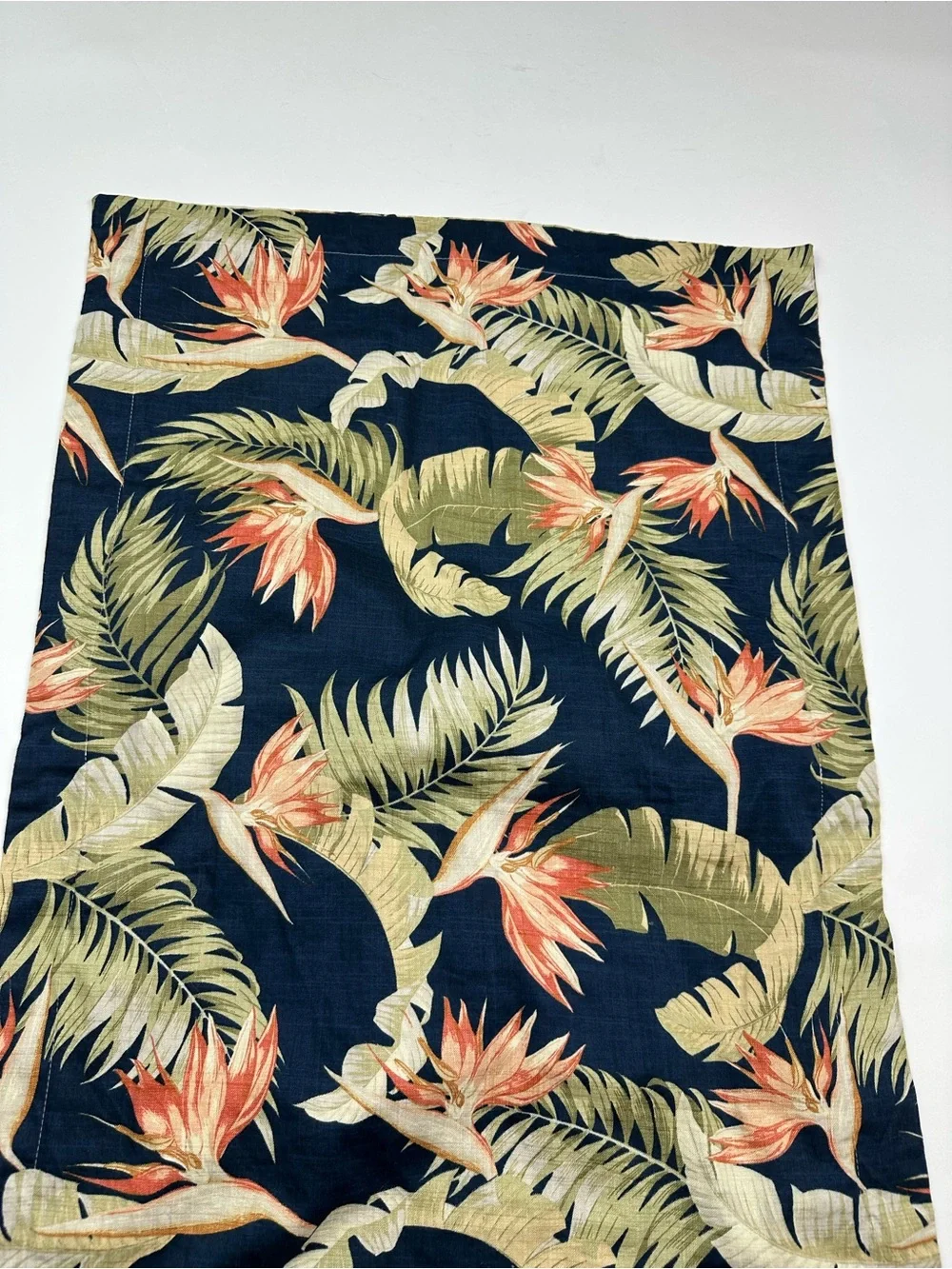 Tommy Bahama Tropical Floral Palm Print King Size Pillow Sham